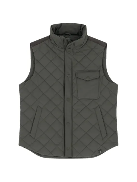 Boggi Milano padded gilet in technical fabric