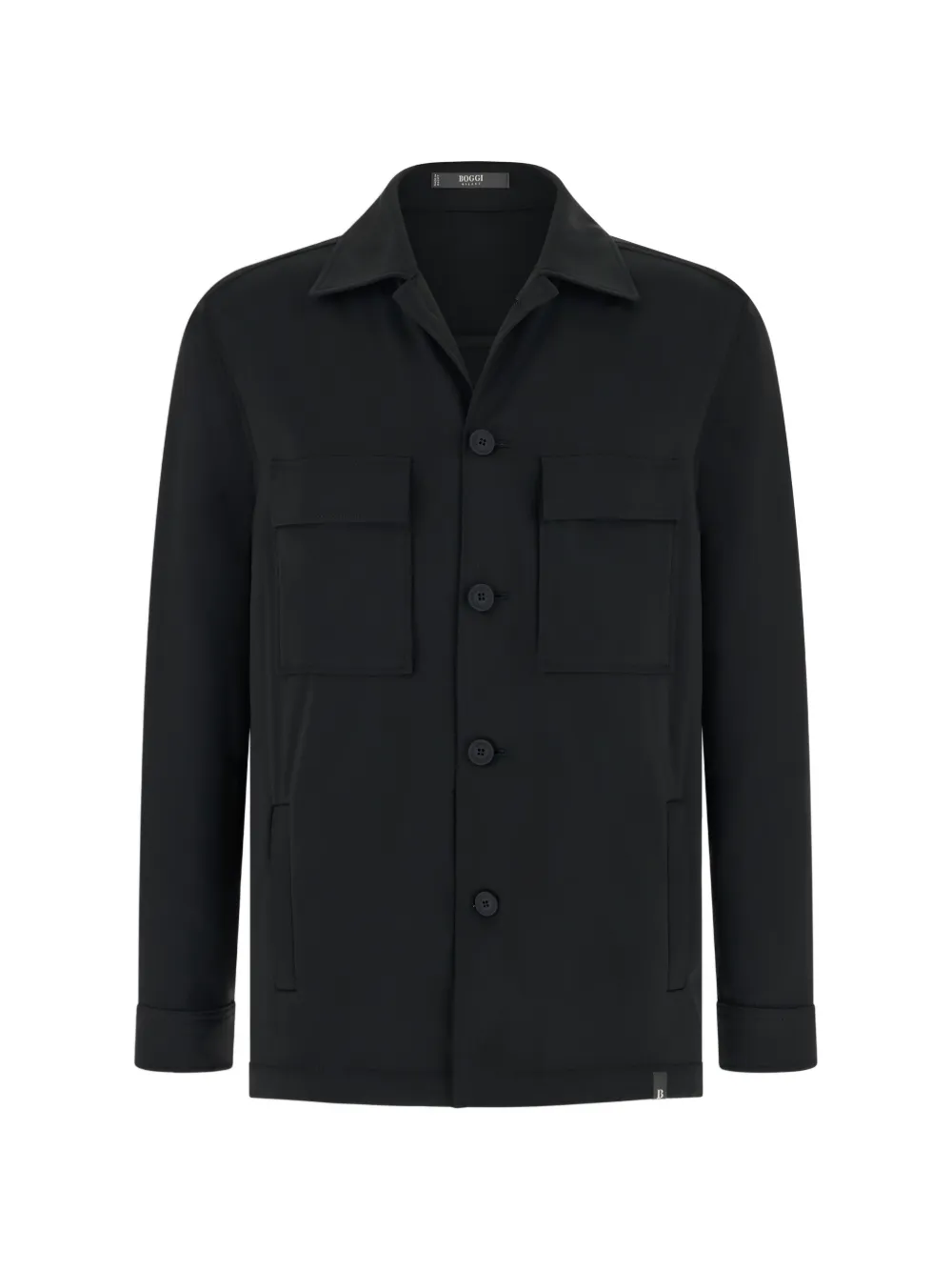 Boggi Milano B Tech シャツ ジャケット | ブラック | Image 1