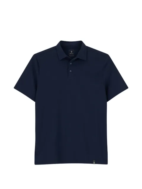 Boggi Milano polo in stretch supima cotton jersey