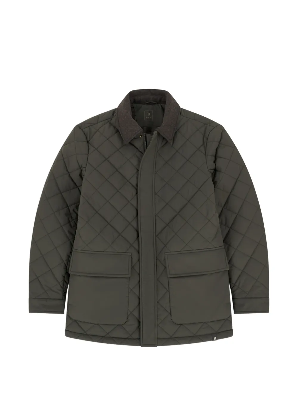 Boggi Milano peacoat padded in technical fabric - Grigio