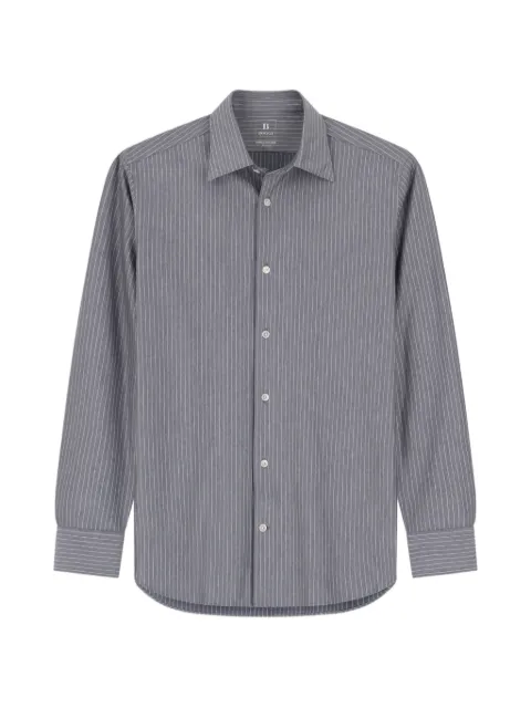 Boggi Milano Polo camicia a righe in jersey giapponese regular fit