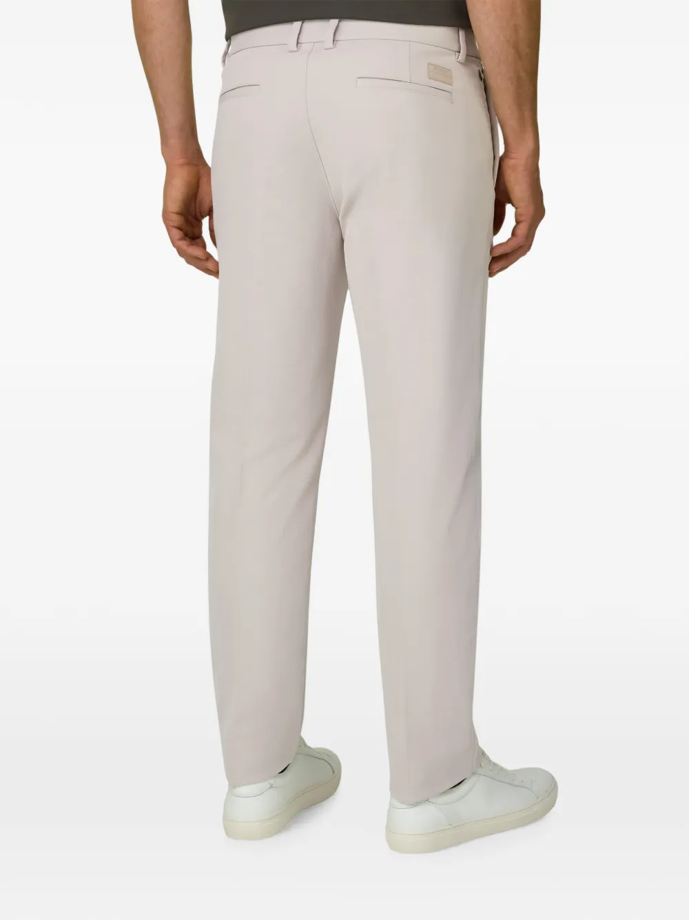 Boggi Milano B Tech broek van technische stof Beige