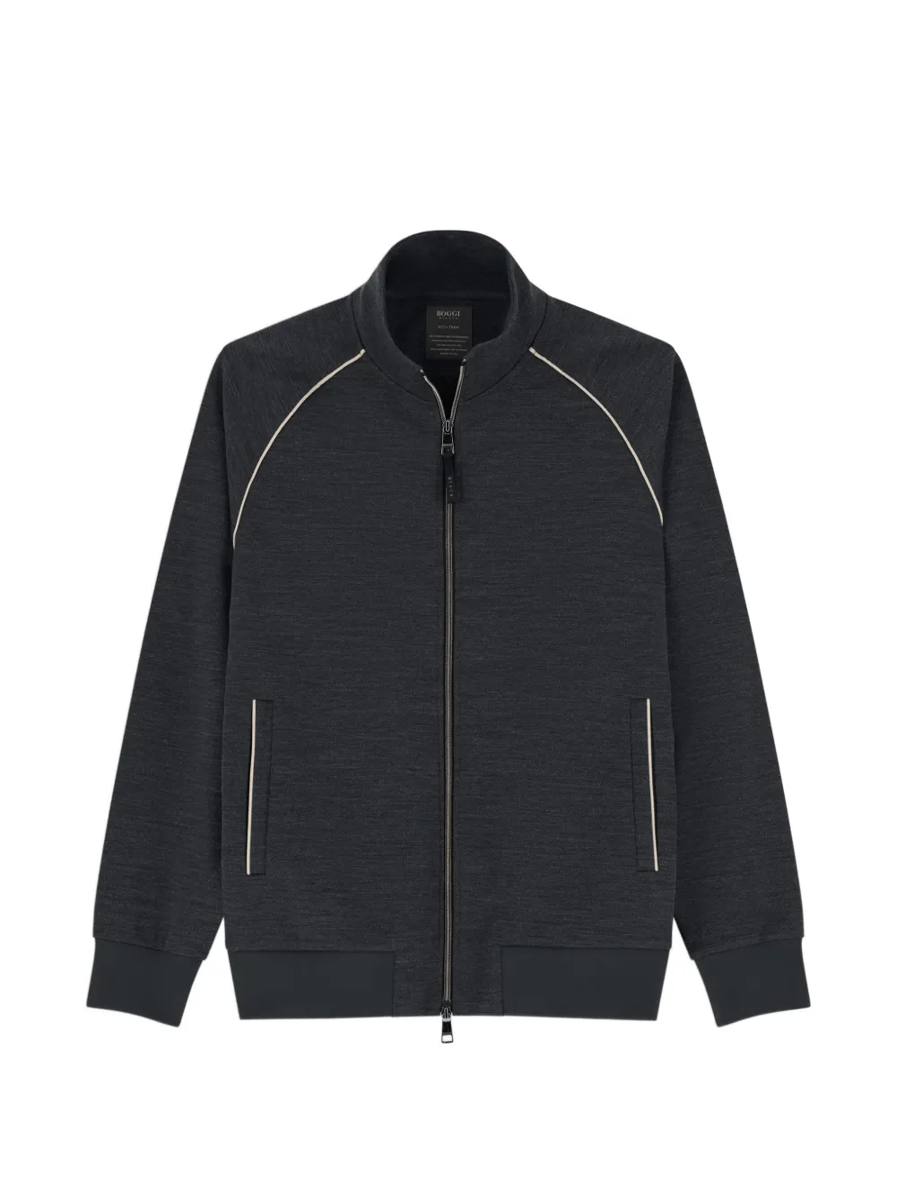 Boggi Milano ジップ スウェットシャツ | グレー | Image 1