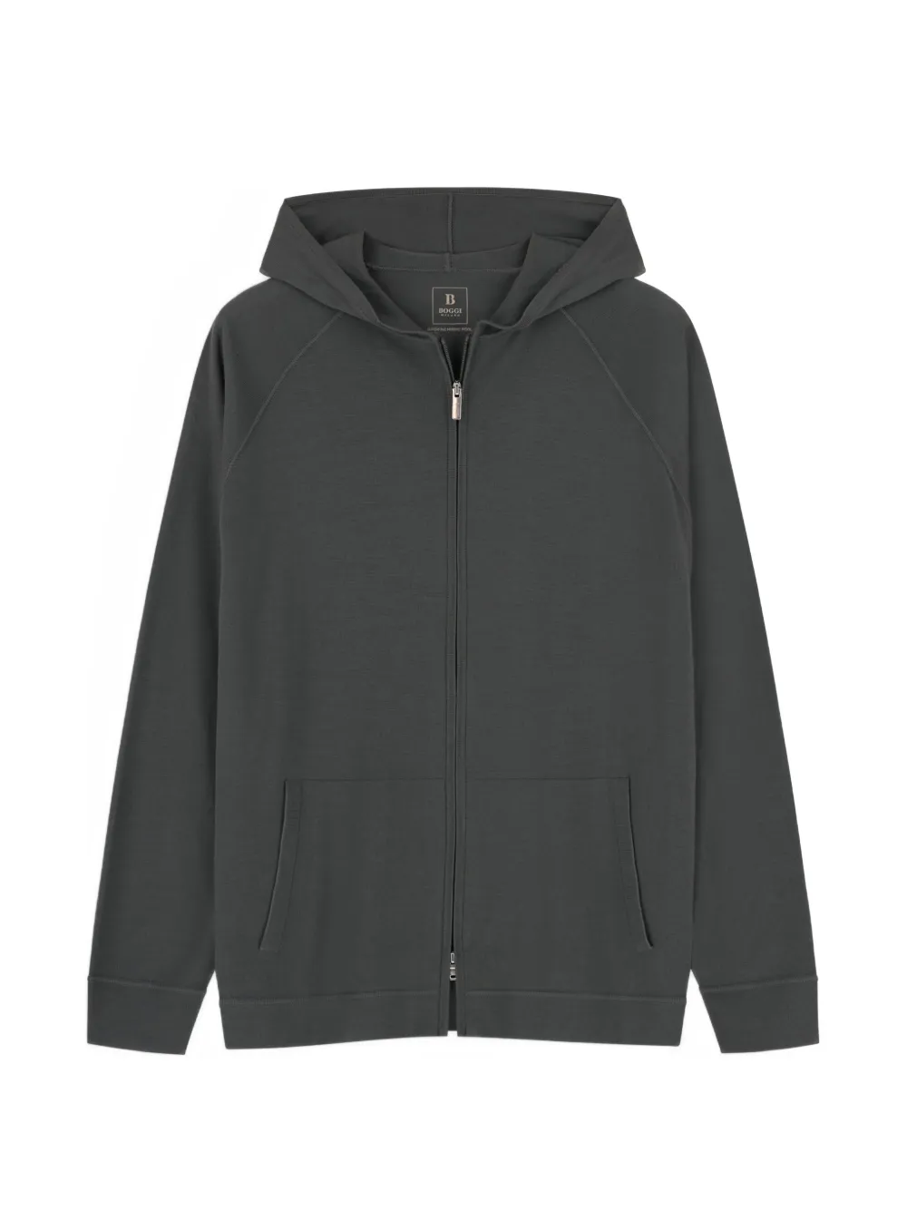 Boggi Milano ニット スウェットパーカー | グレー | Image 1