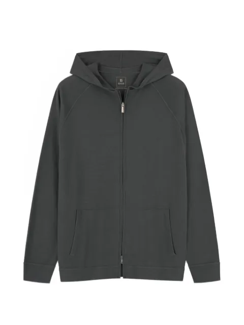 Boggi Milano hoodie tejida con cierre