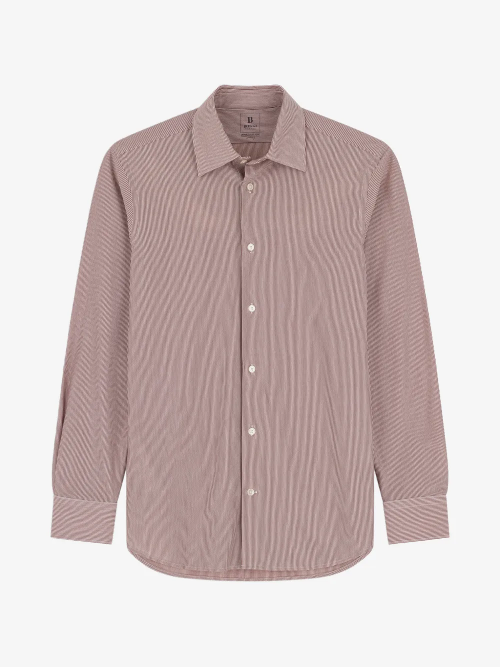 Boggi Milano polo shirt striped japanese jersey regular fit | Red | Image 1