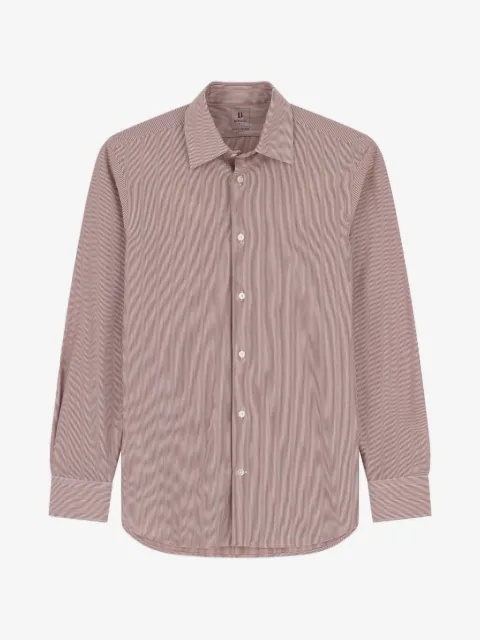 Boggi Milano polo shirt striped japanese jersey regular fit