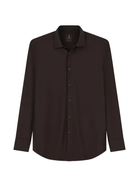 Boggi Milano shirt in stretch nylon B Tech slim fit