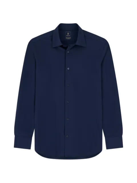 Boggi Milano polo en jersey japonais à coupe droite