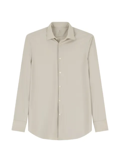 Boggi Milano shirt in stretch nylon B Tech slim fit