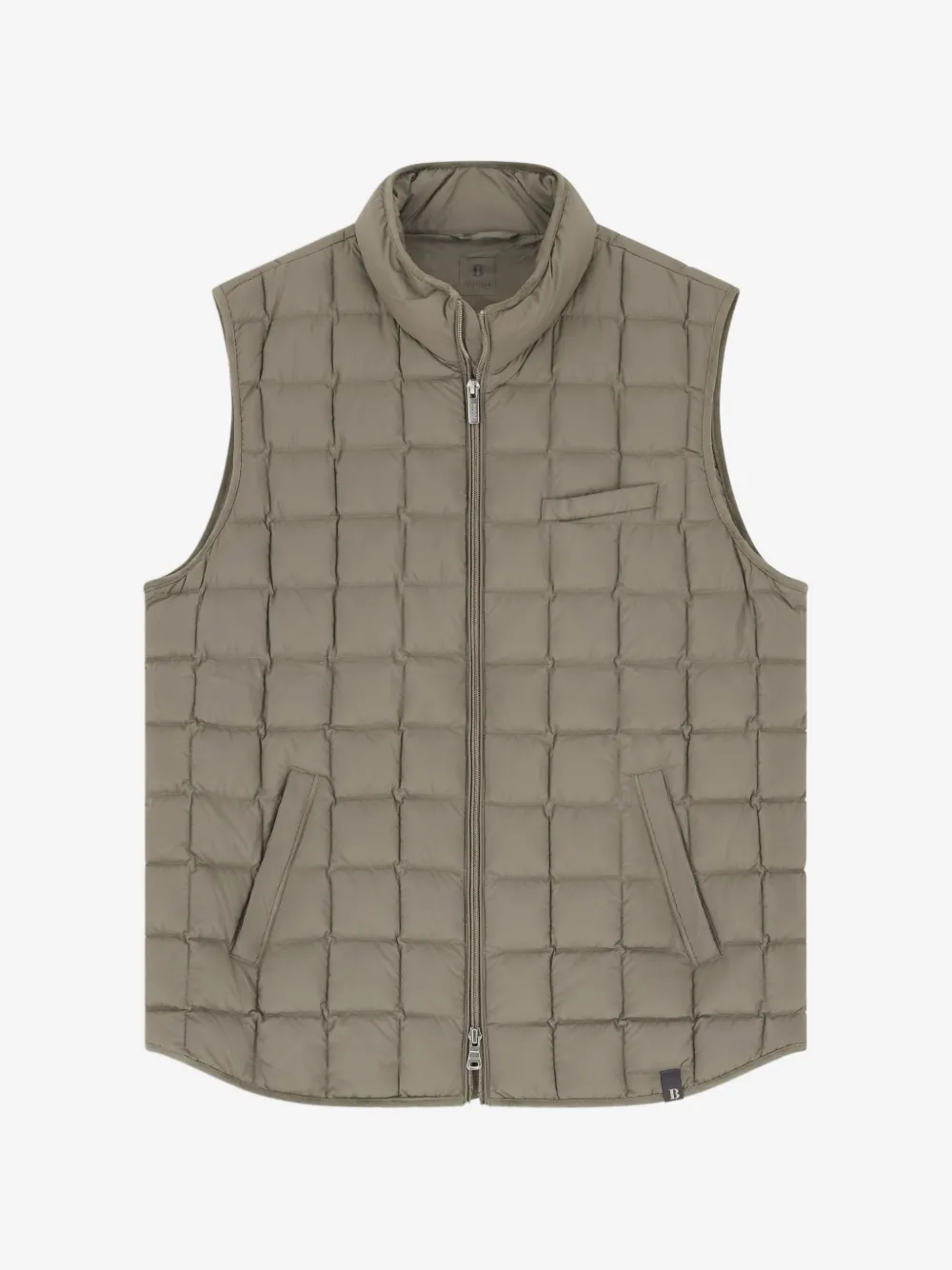 Boggi Milano gilet in goose down | Neutrals | Image 1