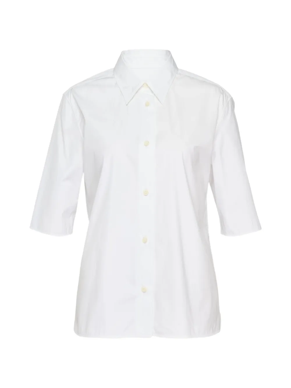 Jil Sander cotton poplin shirt - Bianco