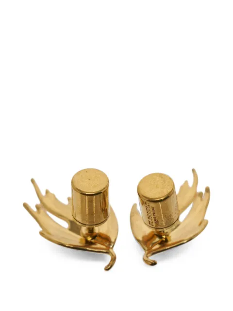 Jil Sander wing-detail earrings