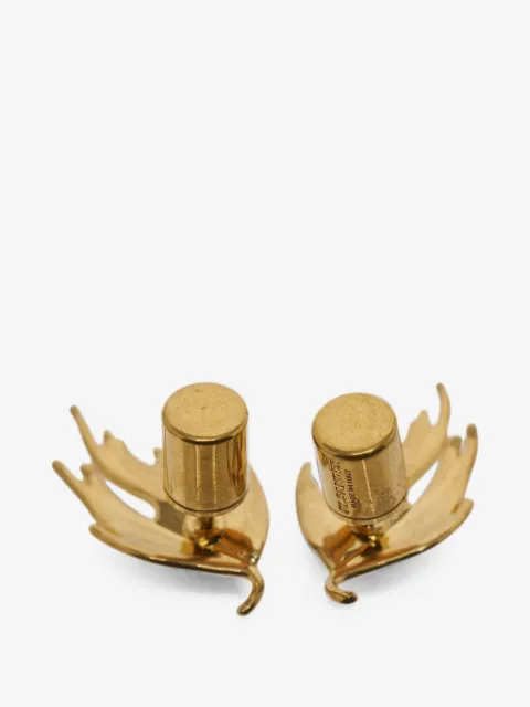 Jil Sander wing-detail earrings
