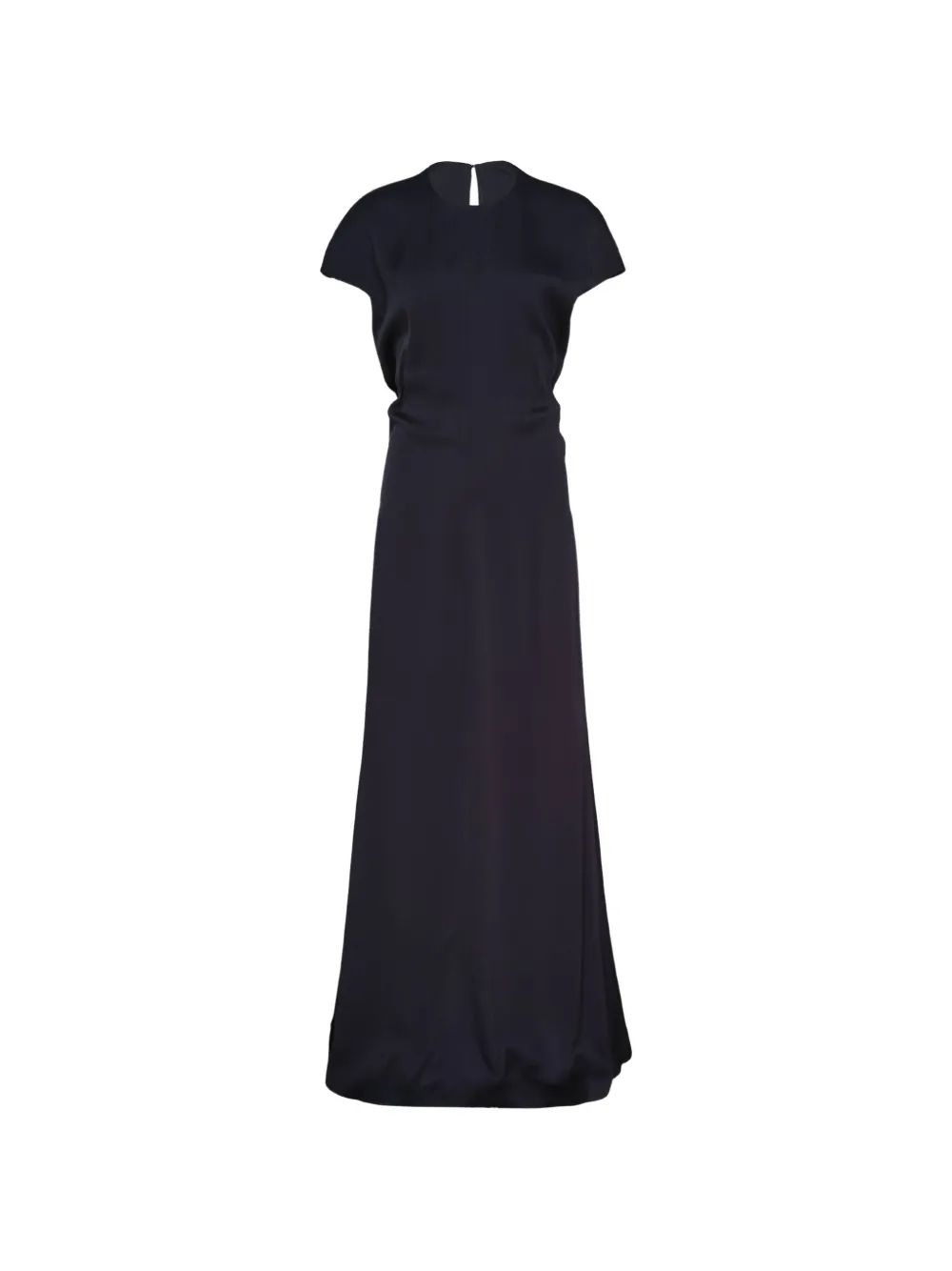 Jil Sander cut-out back gown - Nero