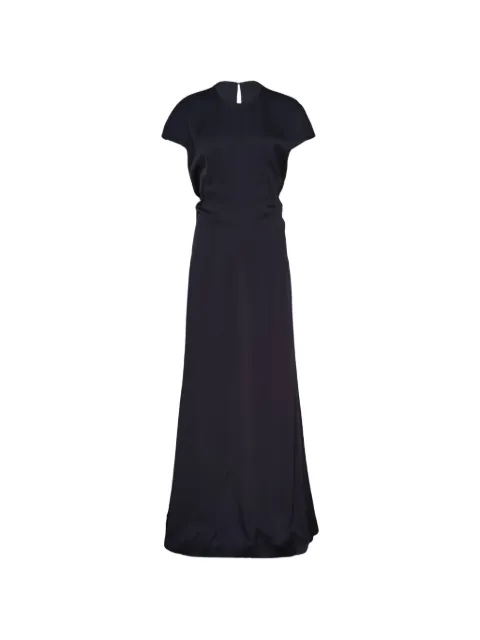 Jil Sander cut-out back gown