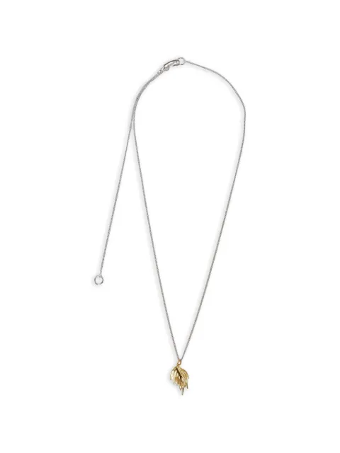 Jil Sander collar con colgante de calavera