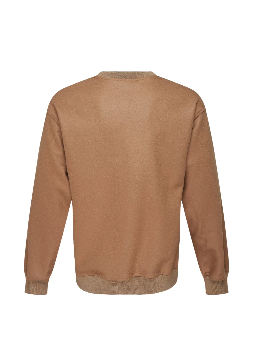 Jil Sander wool-melton sweater - Bruin