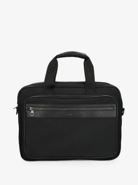 Tommy Hilfiger logo-tape laptop bag