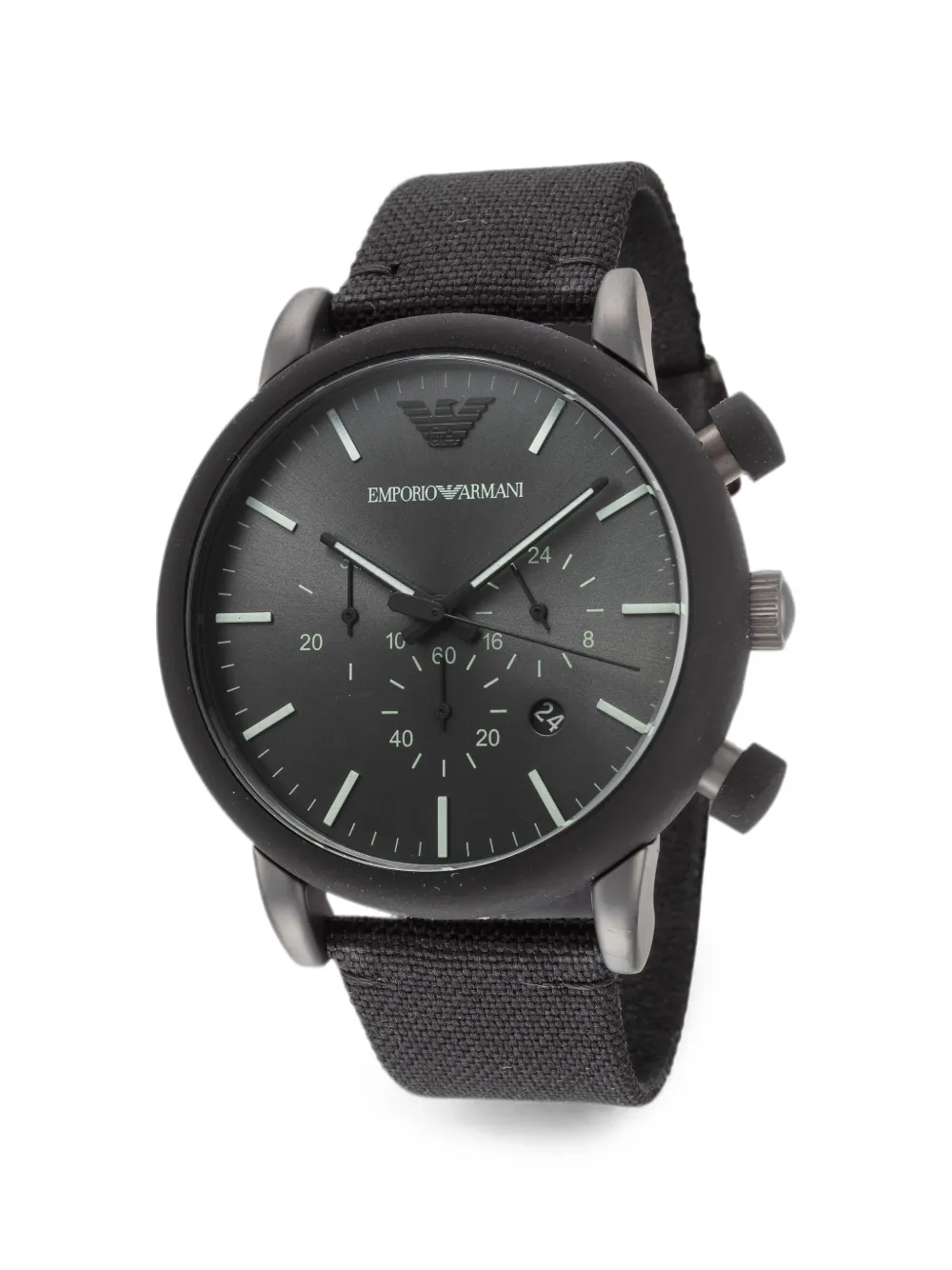 Emporio Armani Orologio Luigi con cronografo 46mm - Grigio