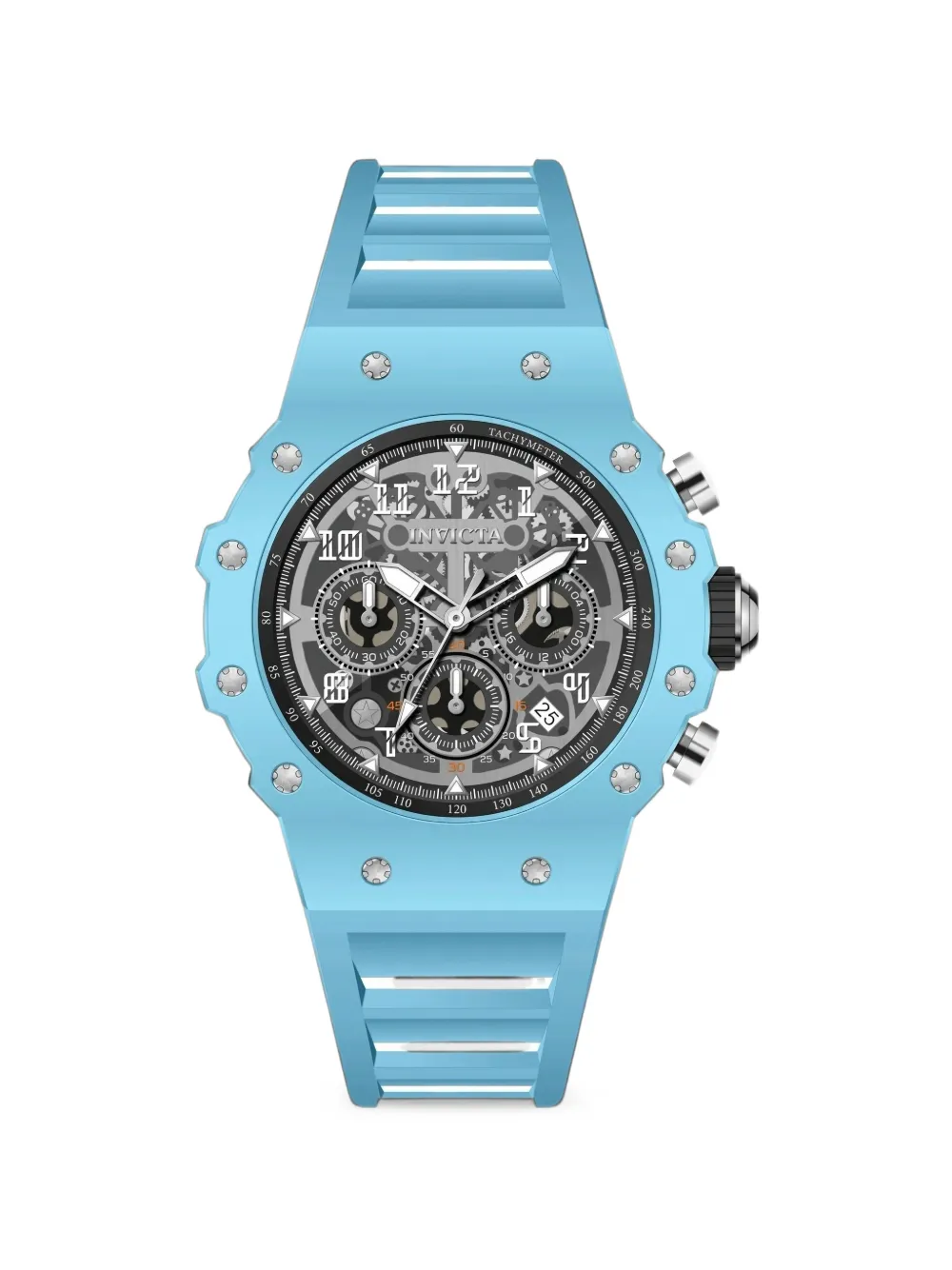 Invicta Racing 43mm watch - Argento