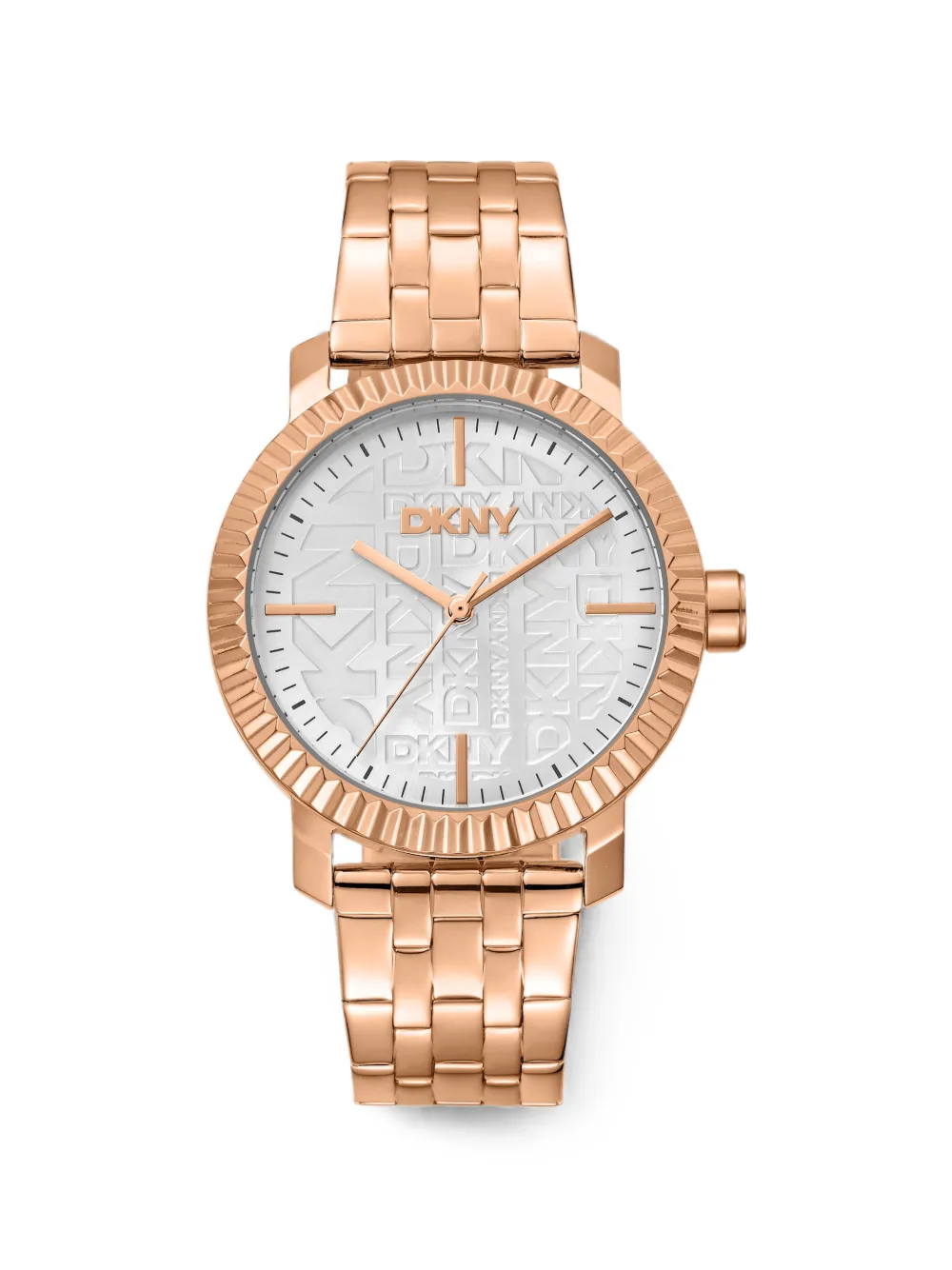 DKNY Armbanduhr mit Logo-Detail 36mm - Silber