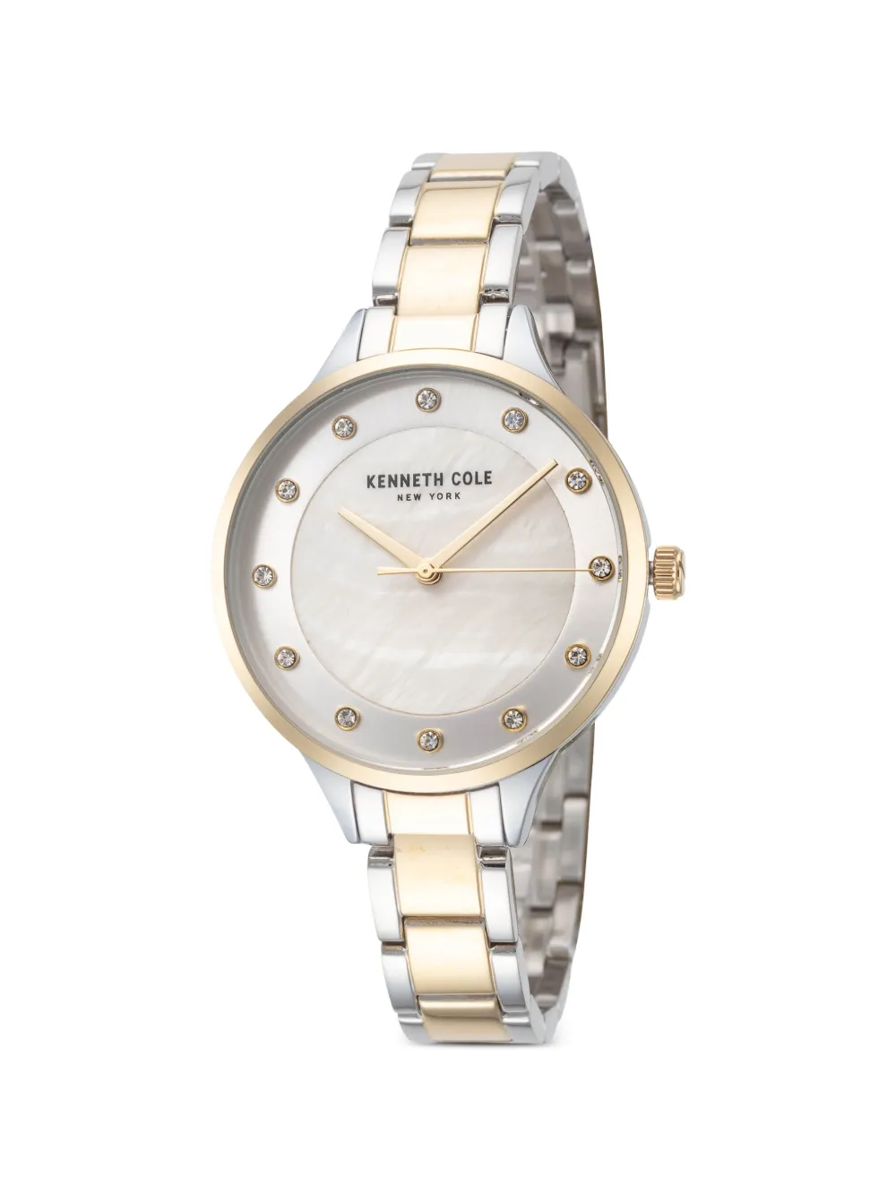 KENNETH COLE Orologio con cristalli 36mm - Bianco