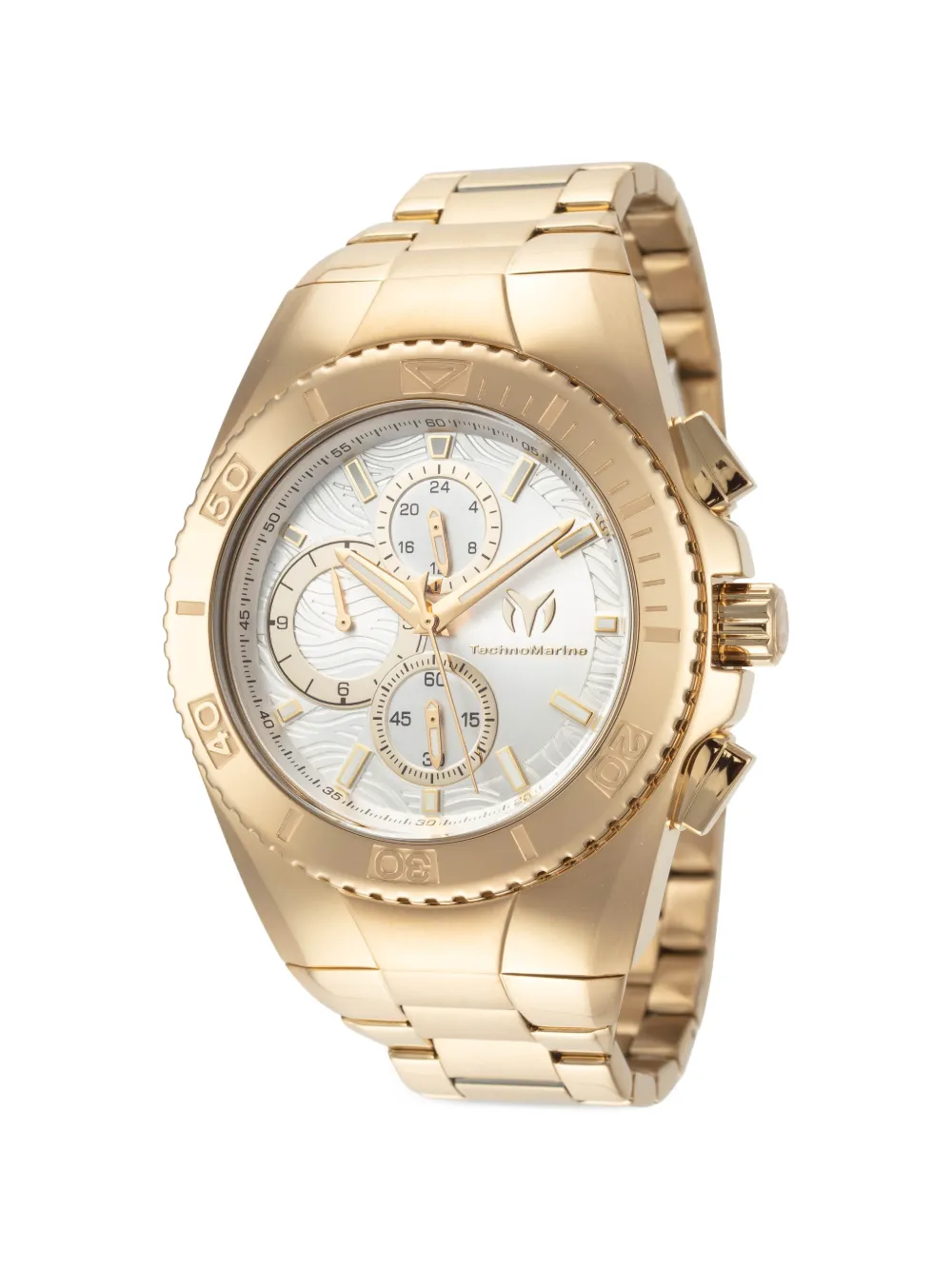 TechnoMarine 만타 오션 크로노그래프 44.5mm 시계 | 화이트 | Image 1
