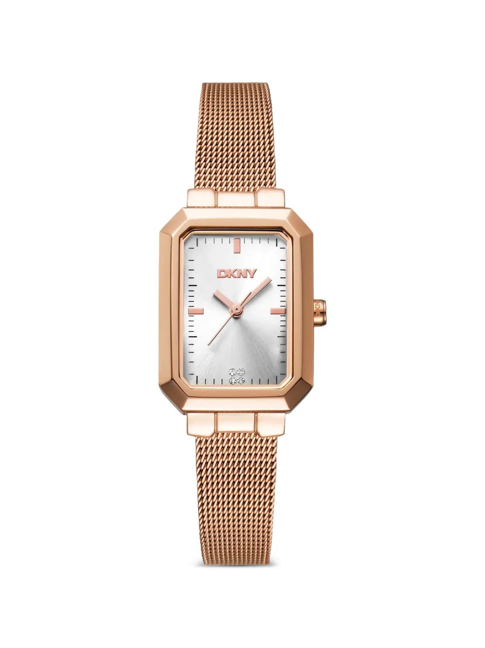 DKNY Orologio rettangolare 22mm - Argento