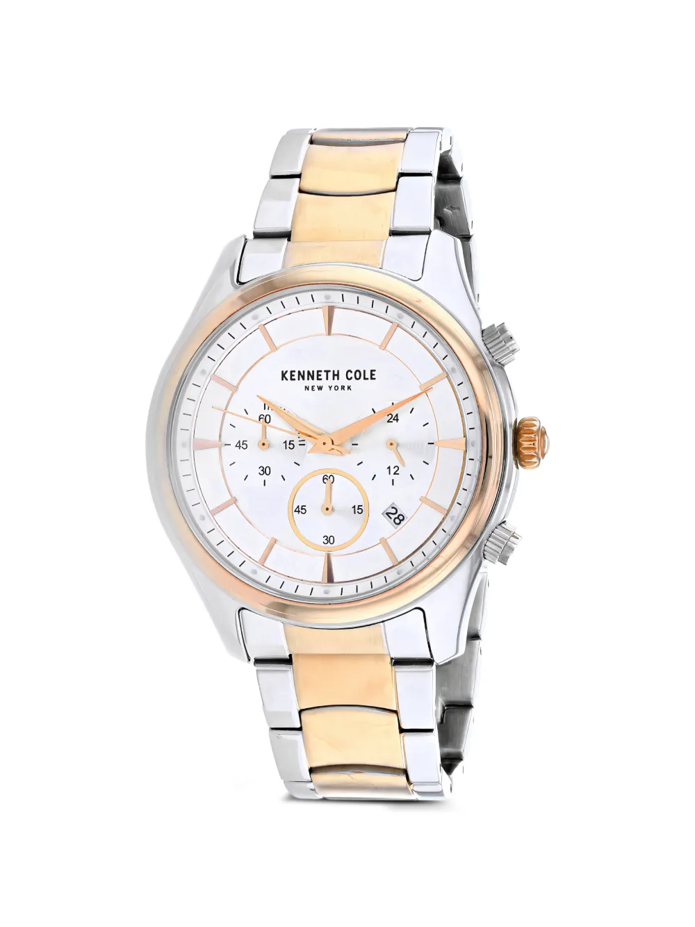 KENNETH COLE Orologio Chronograph Date 45,5mm - Bianco