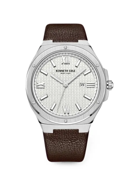KENNETH COLE 텍스처 다이얼 43mm 시계