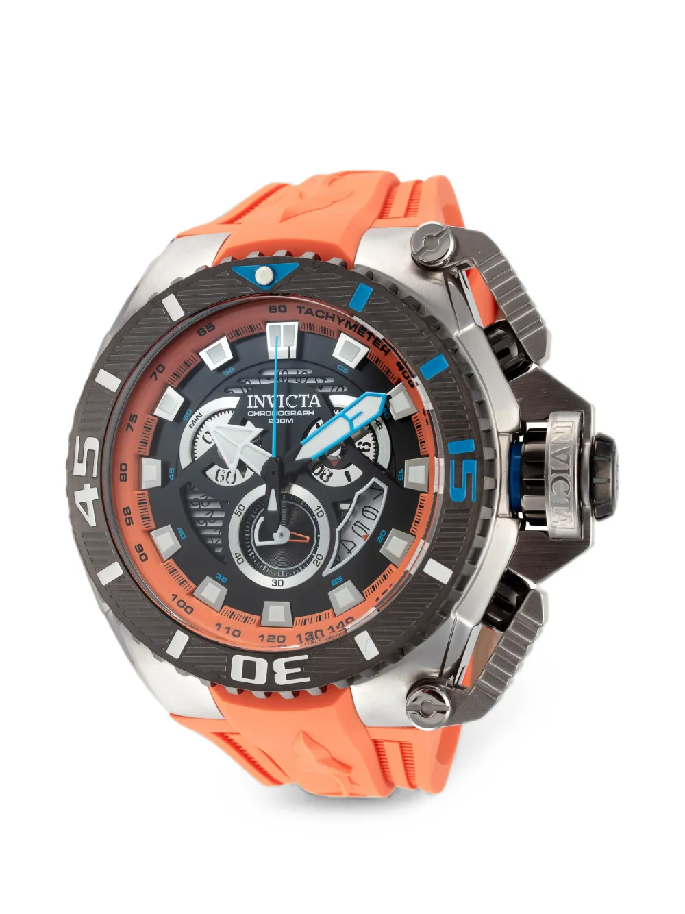 Invicta 씨 헌터 크로노그래프 57mm 시계 | 블랙 | Image 1