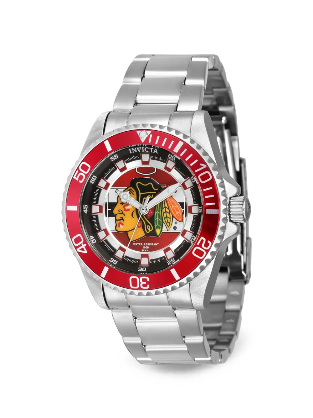 Invicta NHL Chicago Blackhawks 38mm watch - Rosso