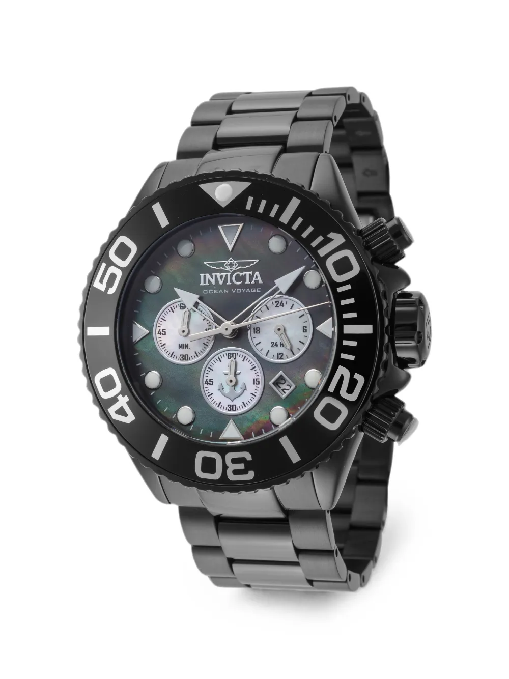 Invicta Orologio Ocean Voyage Chronograph 52mm - Nero