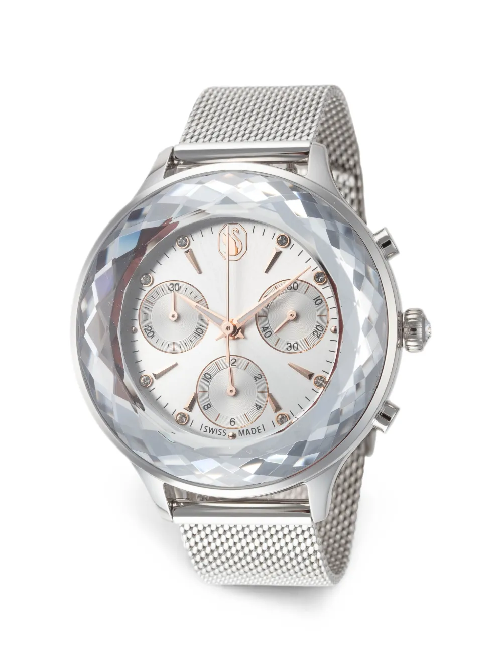 Swarovski Nova Armbanduhr mit Kristallen 37mm - Silber