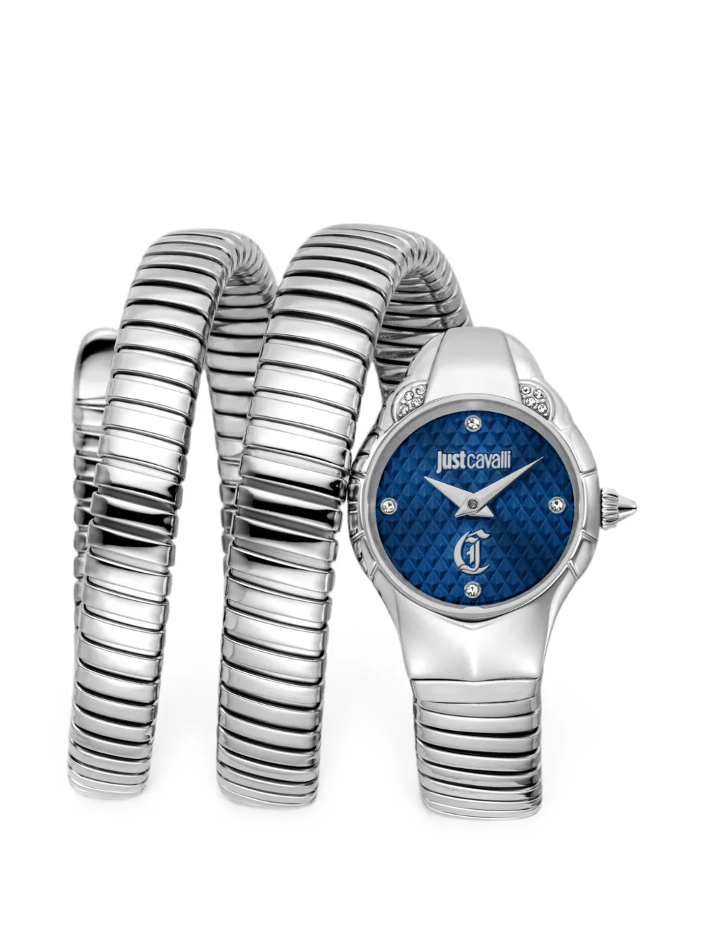 Just Cavalli Orologio Snake 22.5mm - Blu