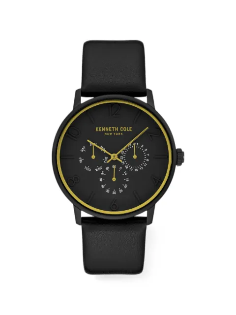 KENNETH COLE New York leather 42mm watch