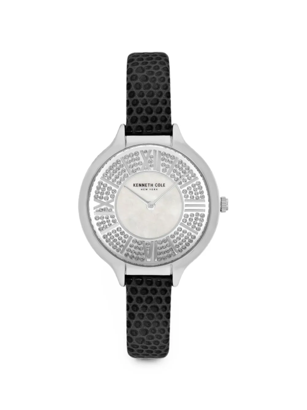 KENNETH COLE Armbanduhr mit Kristallverzierung 33mm - Nude
