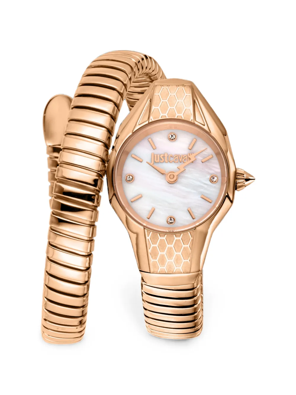 Just Cavalli Orologio Snake 22mm - Bianco