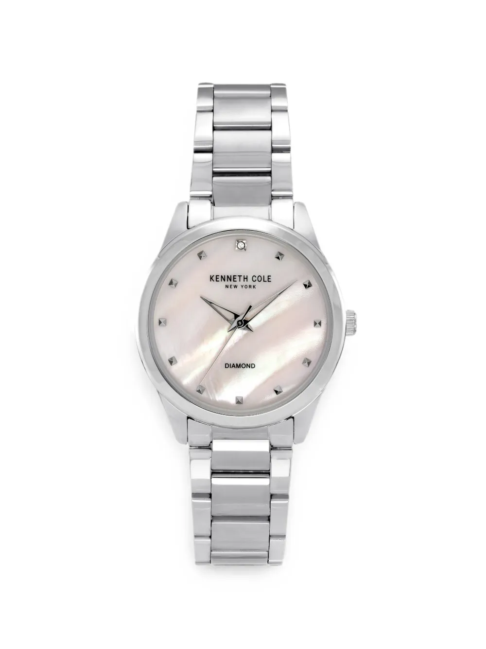 KENNETH COLE round-face 34mm watch · 34