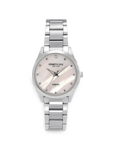 KENNETH COLE round-face 34mm watch