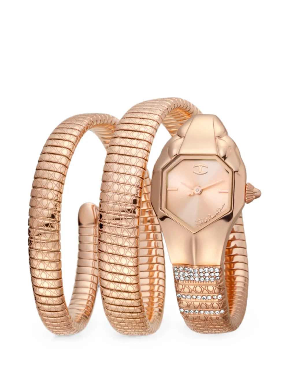 Just Cavalli Orologio Glam Snake 22mm - Rosa