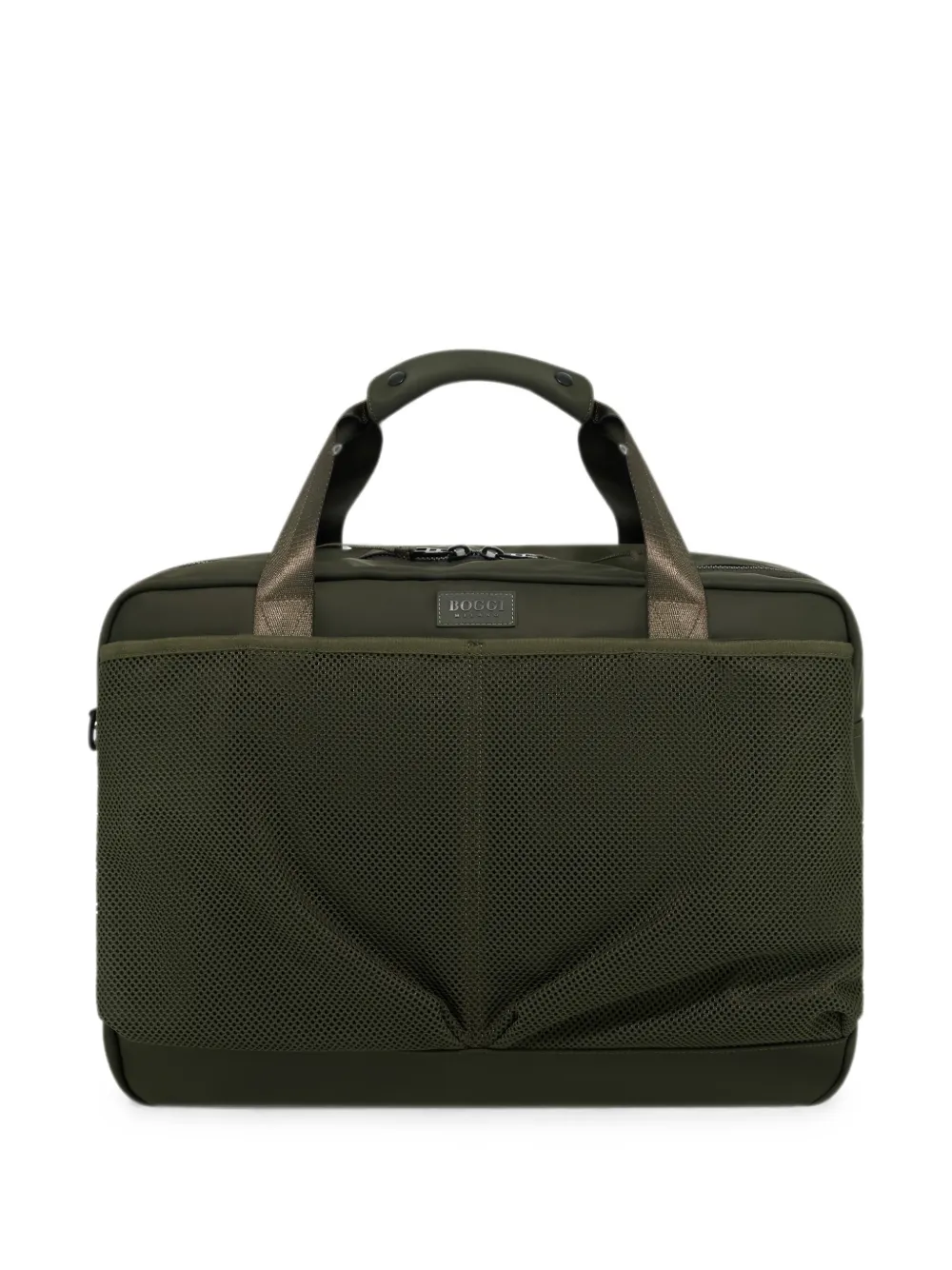 Boggi Milano 3-way overnight bag in technical fabric - Verde