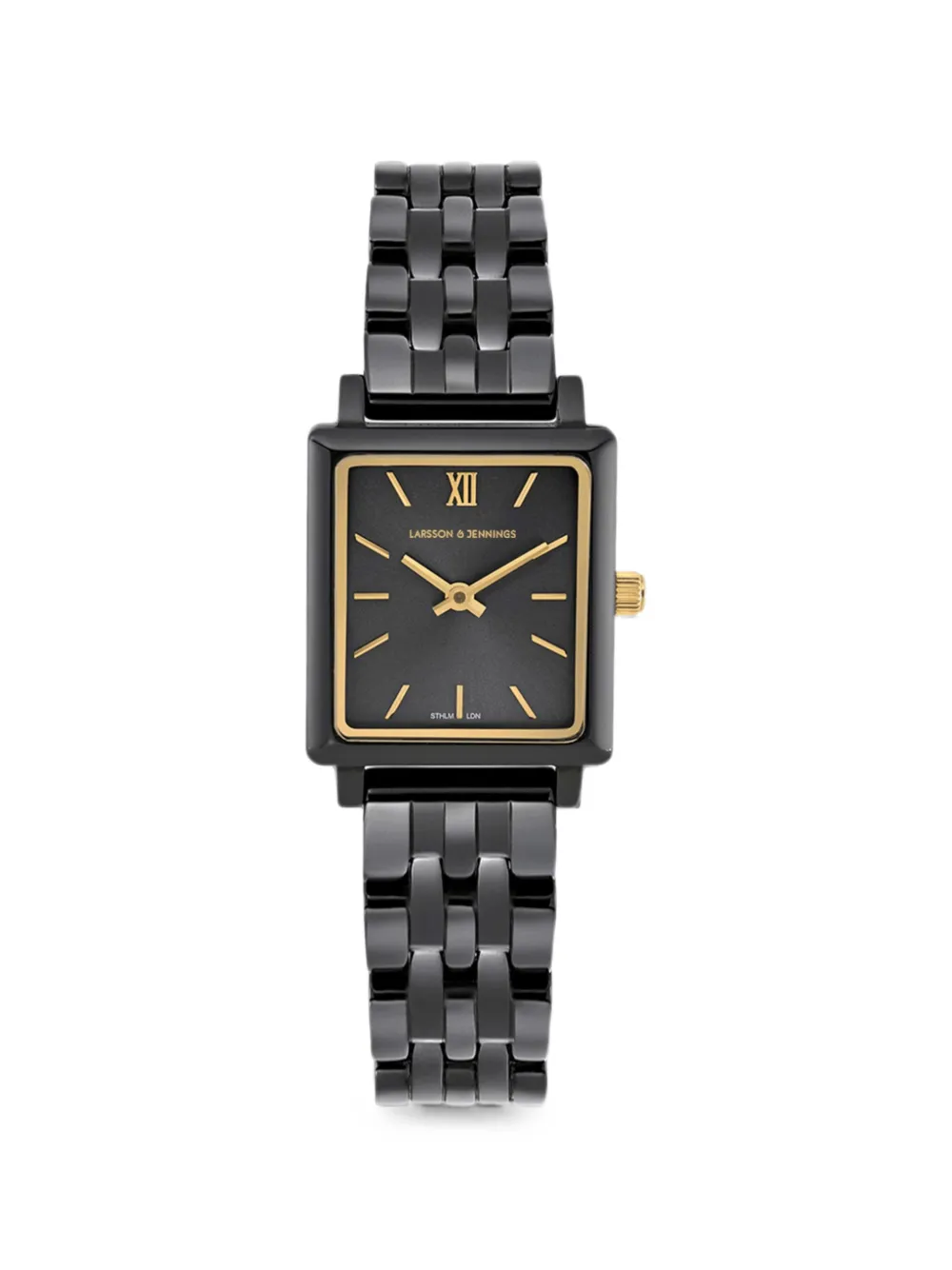 Larsson & Jennings Boyfriend Armbanduhr 32,7mm - Schwarz