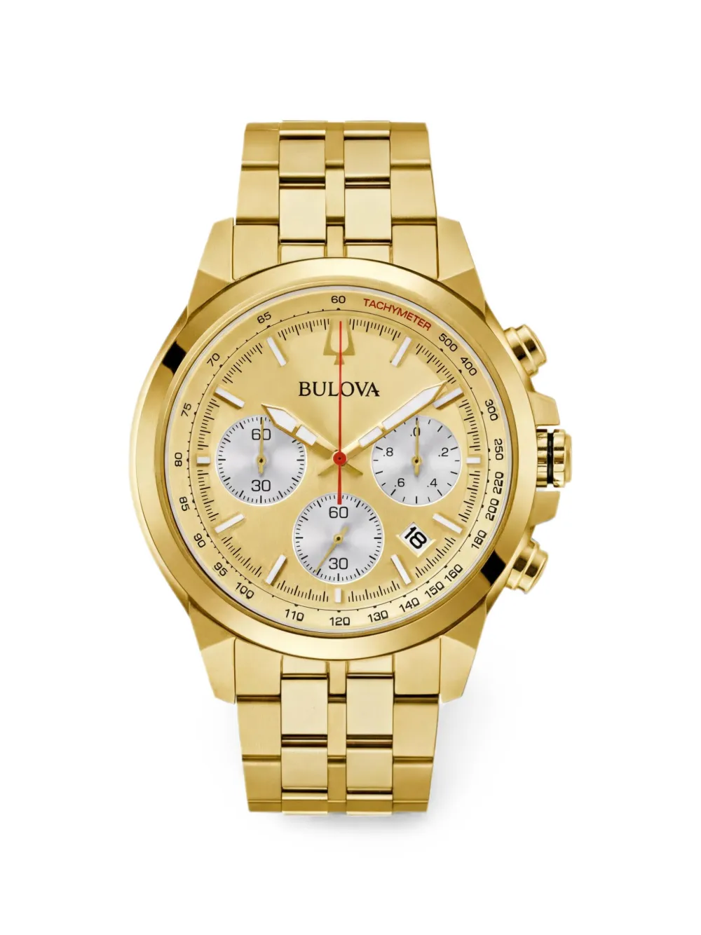Bulova Classic Chronograph 45mm watch | Gold | Image 1