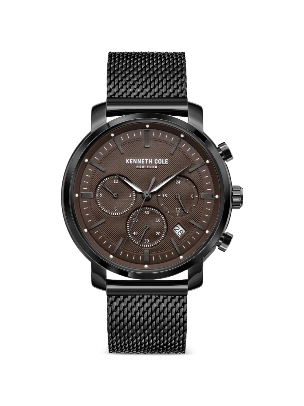 KENNETH COLE Chronograph 42mm - Marrone
