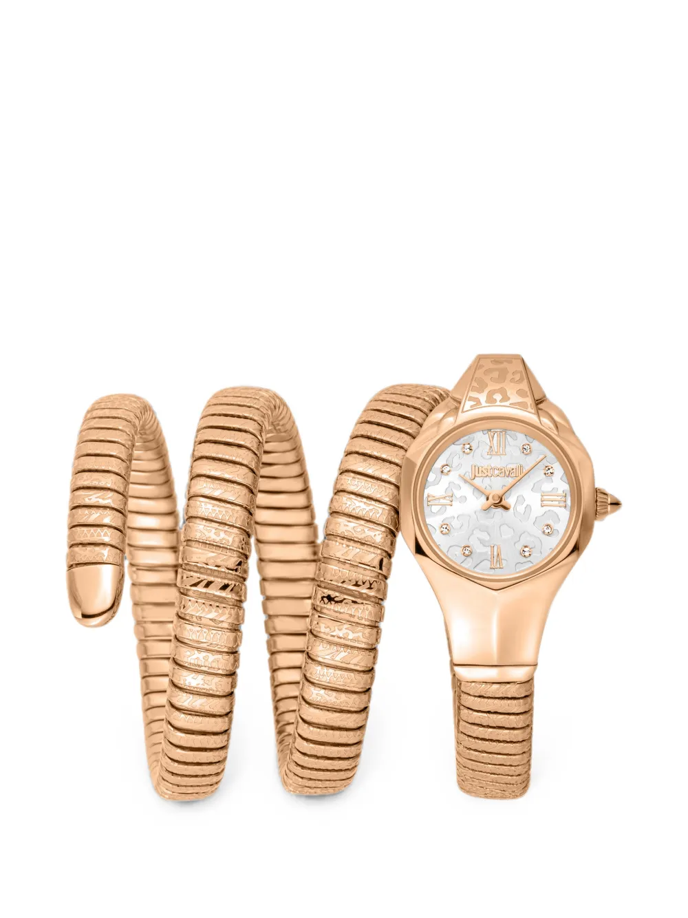 Just Cavalli Orologio Snake 22mm - Argento