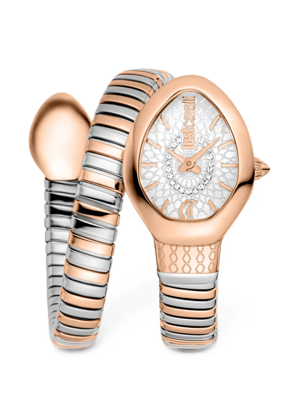 Just Cavalli Orologio Snake 22mm - Bianco