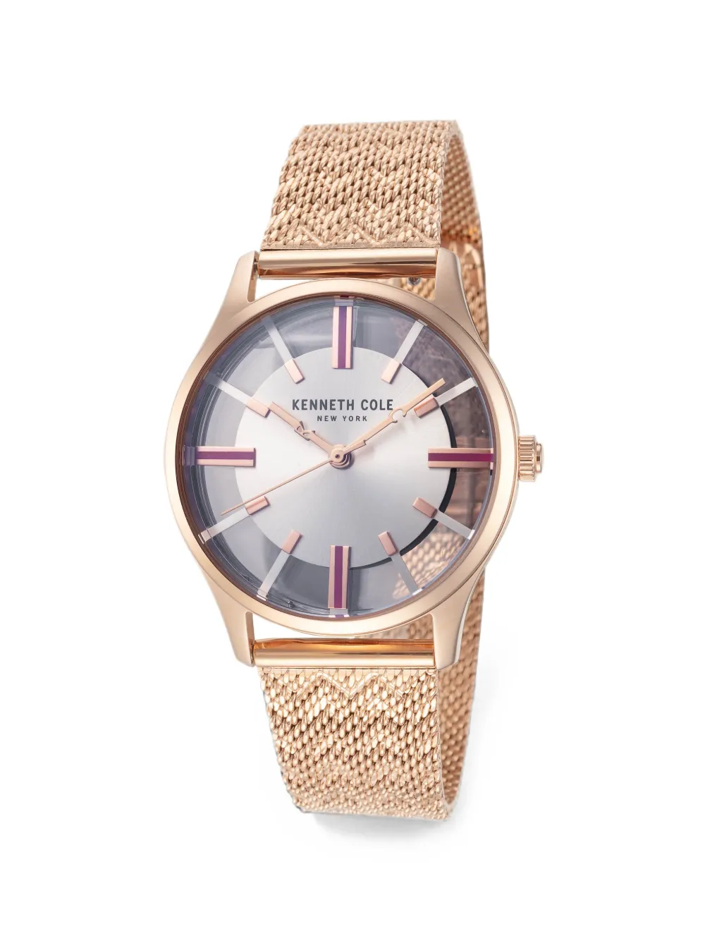 KENNETH COLE Orologio tondo 34.5mm - Argento