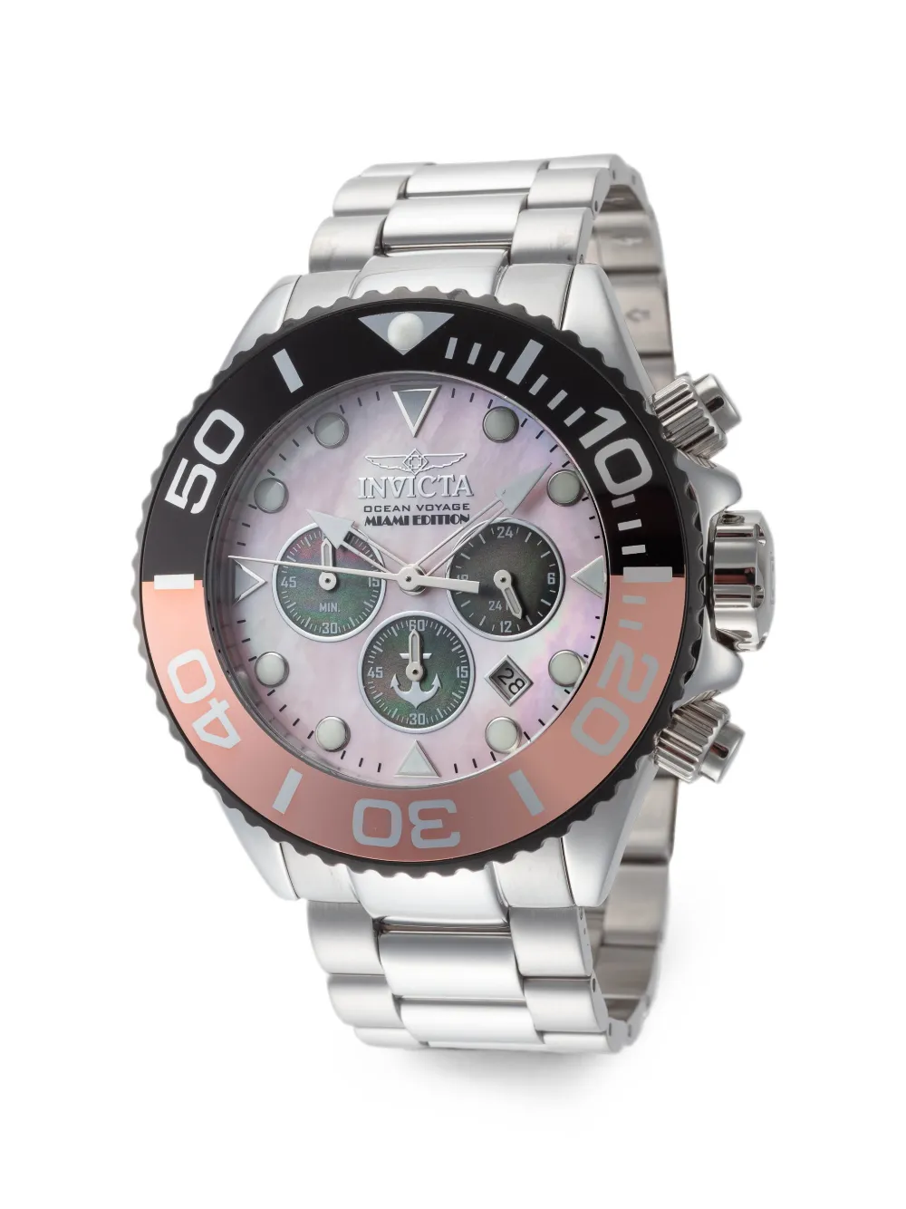 Invicta 오션 보야주 52mm 시계 | 핑크 | Image 1